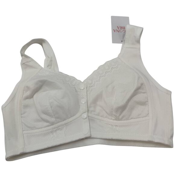 NWT Moona bra White no underwire bra - Picture 1 of 5